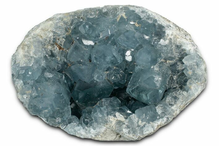 Sparkling Celestine (Celestite) Crystal Cluster - Madagascar #354459